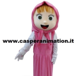 Mascotte Masha Gommapiuma