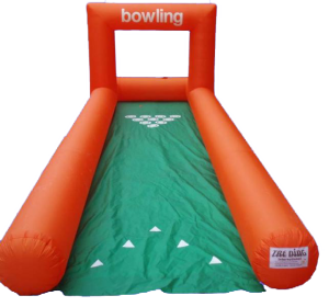 Bowling gonfiabile (extra pacchetto €20)