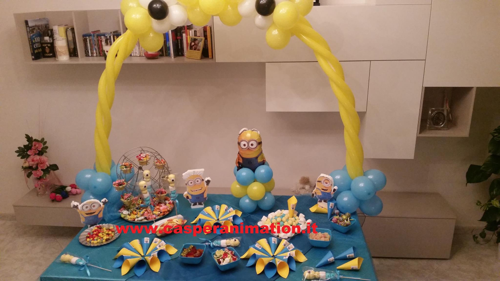 Festa a tema MINIONS – Casper Animation i Super Eroi in corsia