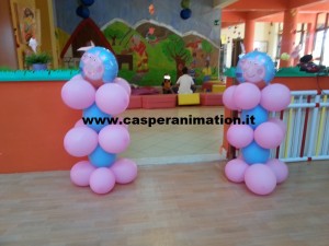 palloncini peppa pig