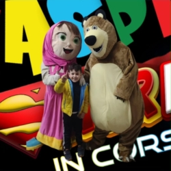 Masha e Orso Gommapiuma costume