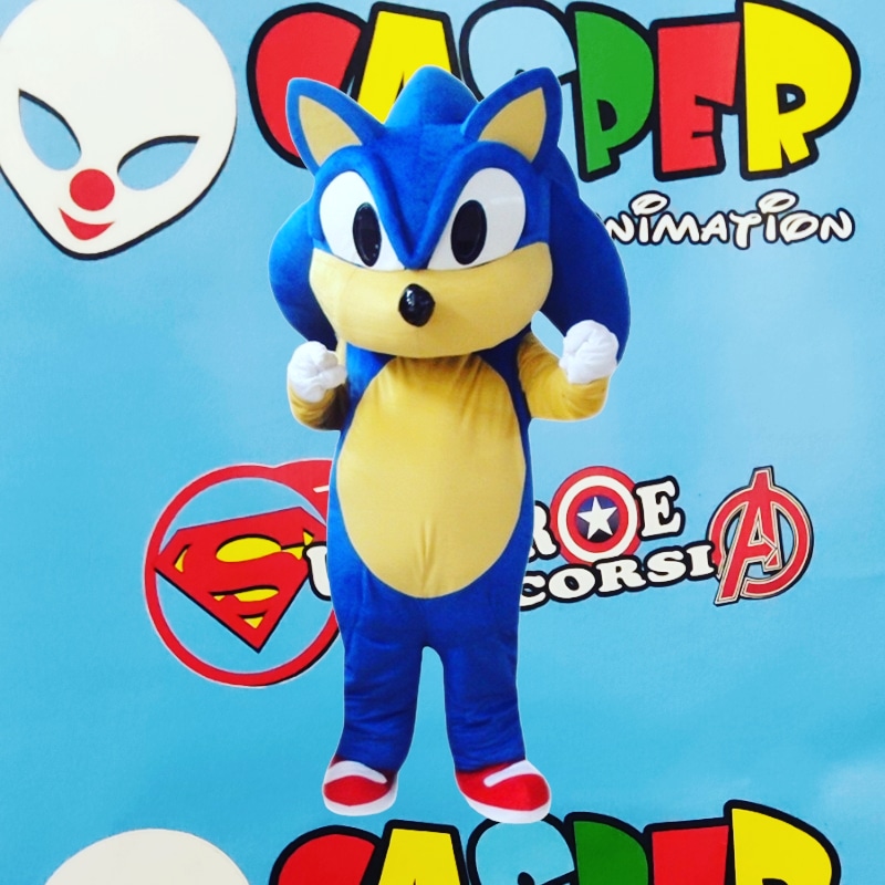 sonic mascotte costume Sonic mascot
